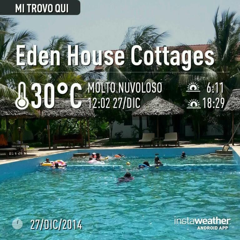 Eden House Cottages Malindi Exterior foto